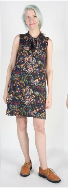 RN1456 - 8 - Razorbill Dress - Paisley