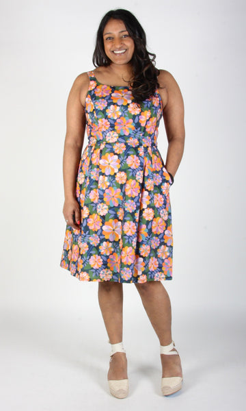 RN917 - 8 - Reedbird Dress - Sunset