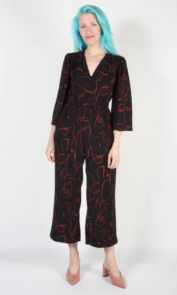 RN1362 - 14 - Sarcelle Jumpsuit - Faces
