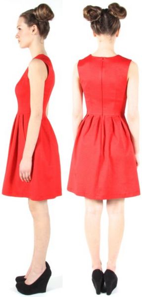 RN697 - 8 - Sunbittern Dress - Red