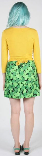 RN723 - L - Échasse Skirt - Philodendron
