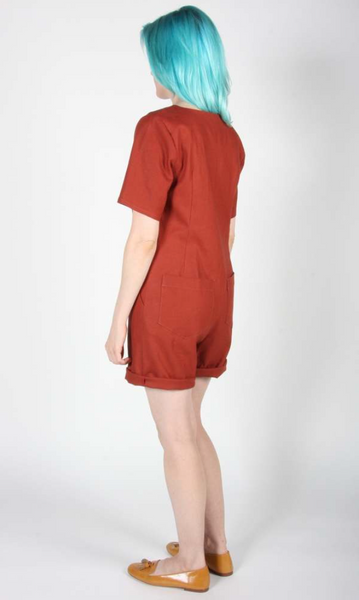 SS318 - 4 - Woodhaunter Romper - Rust