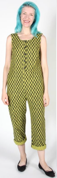 RN862 - 10 - Kaman Jumpsuit - Spring Geometric