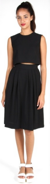 RN868 - 6 - Songlark Skirt - Black