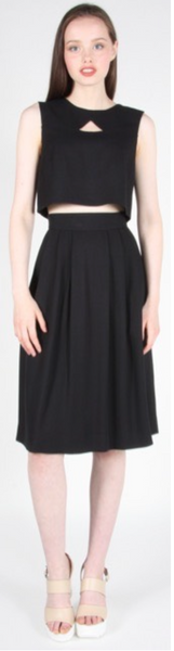 RN971 - 14 - Godwit Skirt - Black