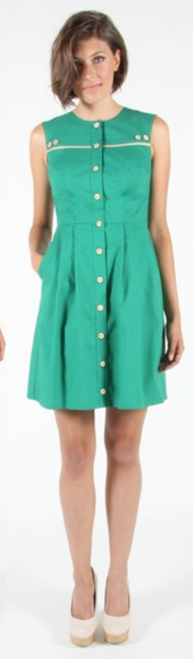 RN978 - 2 - Barbet Dress - Green