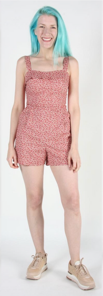 RN1143 - 12 - Kiwi Romper - Spice Cotton