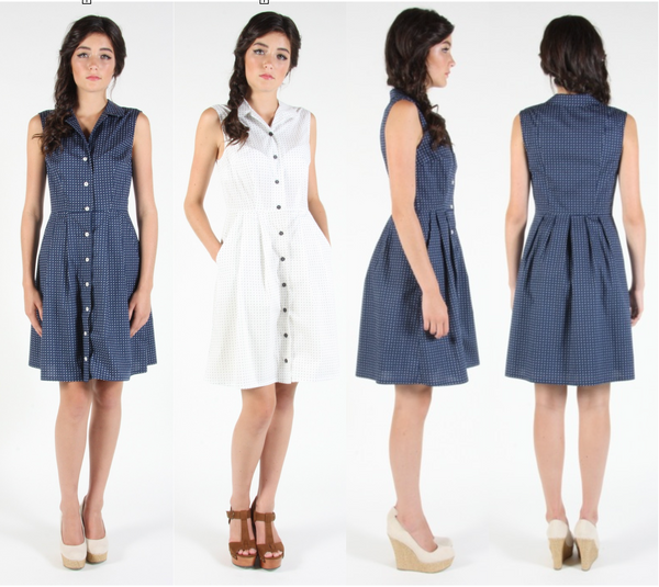 RN1614 - 10 - Poule Dress - Navy