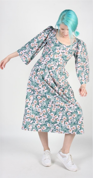 RN1540 - 12 - Rock Dove Dress - Lobelia