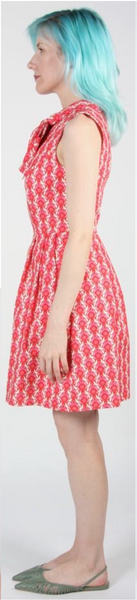 RN1686 - 6 - Redpoll Dress - Pink Moon