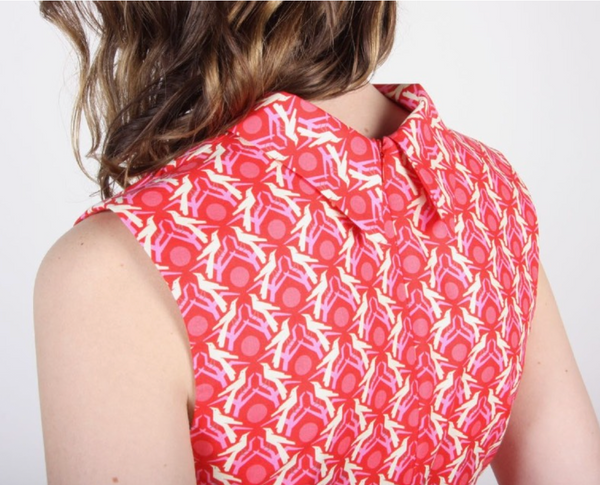 RN1686 - 6 - Redpoll Dress - Pink Moon