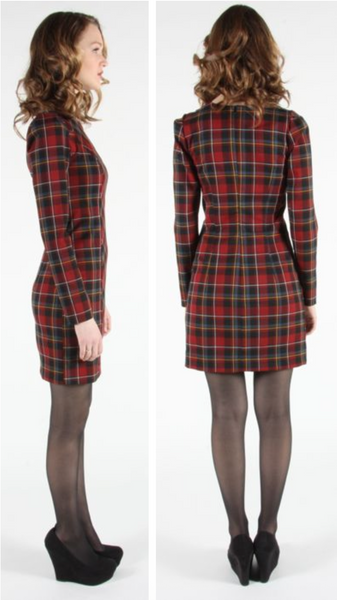 RN1687 - 6 - Bristelfront Dress - Red