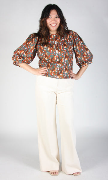 Serin Blouse - Hare Berry