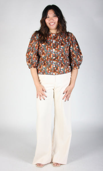 Serin Blouse - Hare Berry