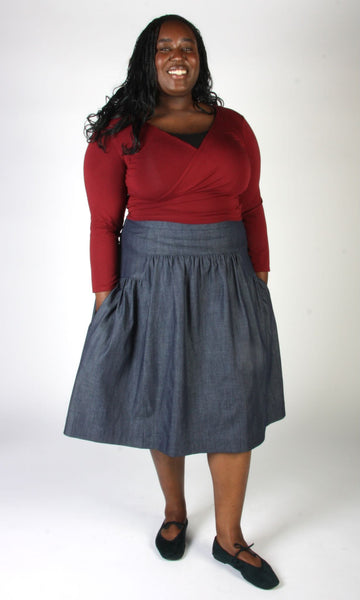 Siskin Skirt - Denim