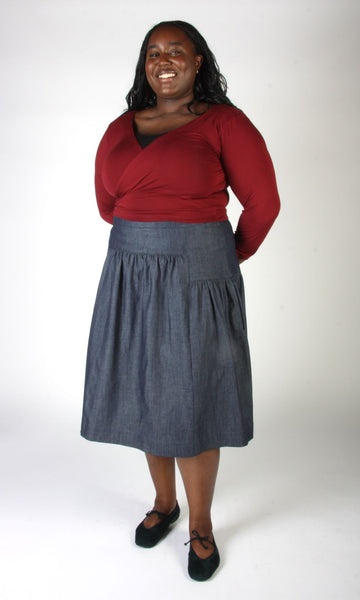 Siskin Skirt - Denim