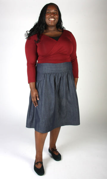 Siskin Skirt - Denim