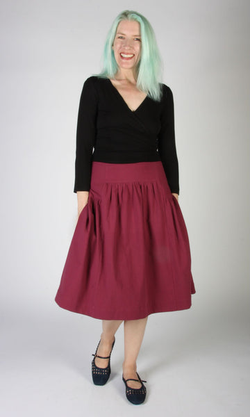 Siskin Skirt - Grape