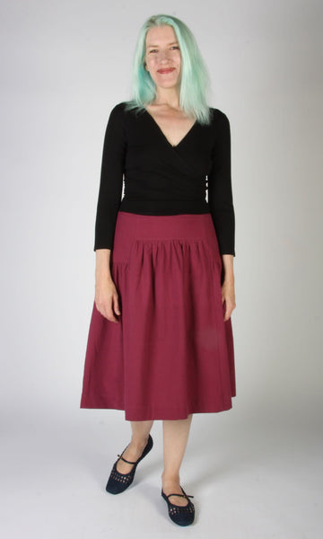 Siskin Skirt - Grape