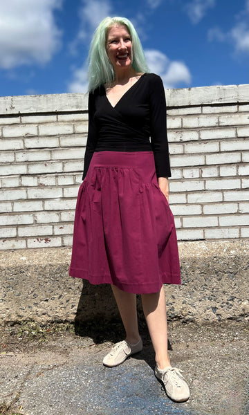 Siskin Skirt - Grape