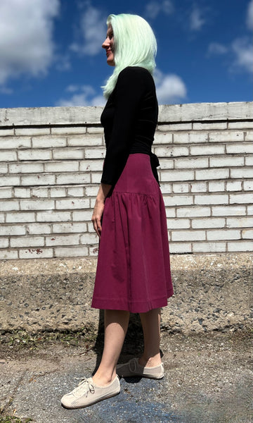 Siskin Skirt - Grape