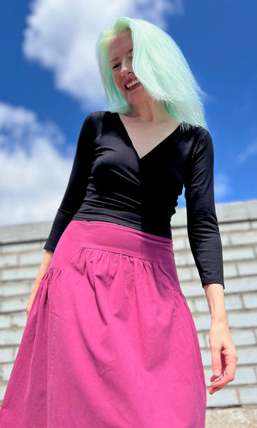 Siskin Skirt - Grape