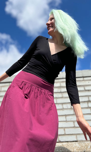 Siskin Skirt - Grape