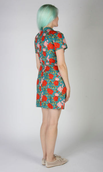 Spadebill Dress - Roses