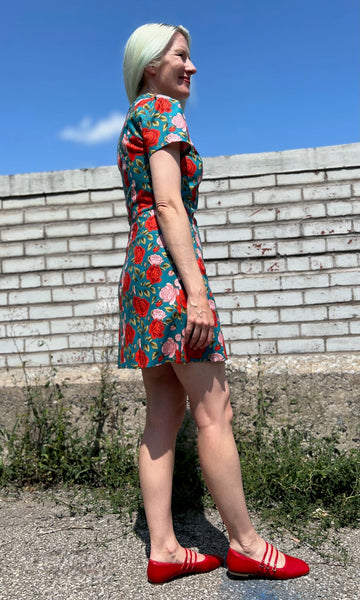 Spadebill Dress - Roses