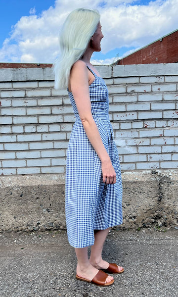 Sparrow Hawk Dress - Blue Gingham