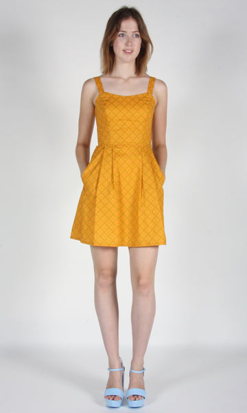 RN1396 - 12 - Starfrontlet Dress - Ochre