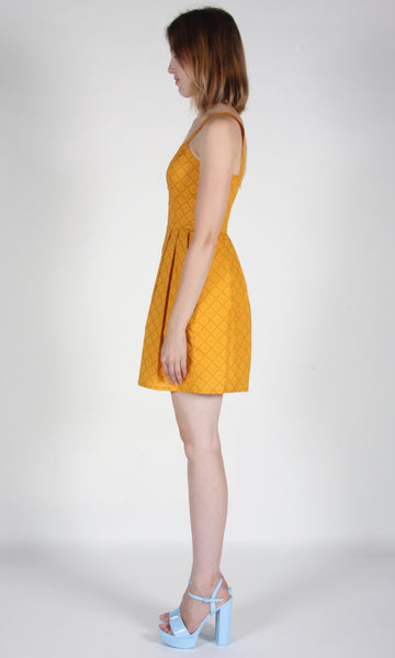 RN1396 - 12 - Starfrontlet Dress - Ochre