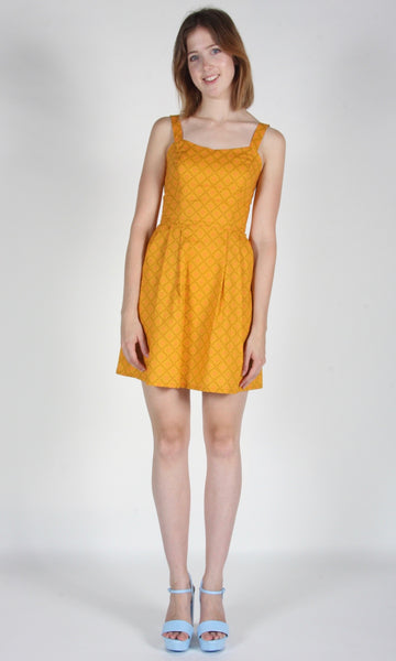 RN1396 - 12 - Starfrontlet Dress - Ochre