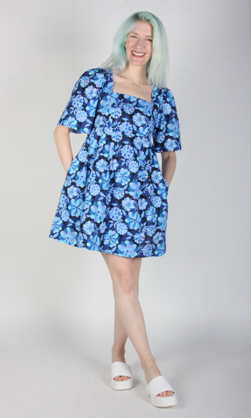 RN1612 - L - Swamp Angel Dress - Larkspur