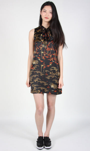 RN1192 - 16 - Tattler Dress - Black Bamboo