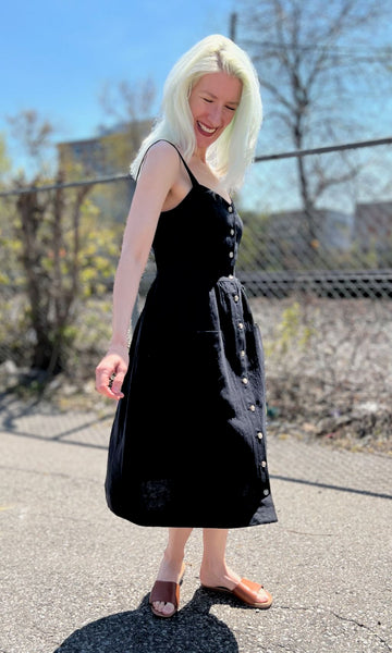 Thistlebird Dress - Black