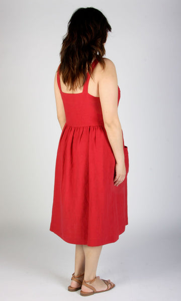Thistlebird Dress - Geranium
