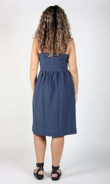 SS709 - 4 - Thistlebird Dress - Dark Wash Denim