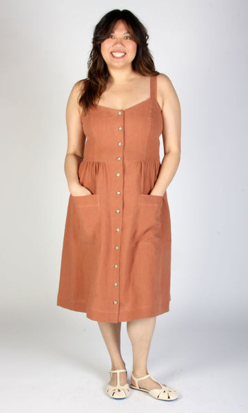 Thistlebird Dress - Nutmeg