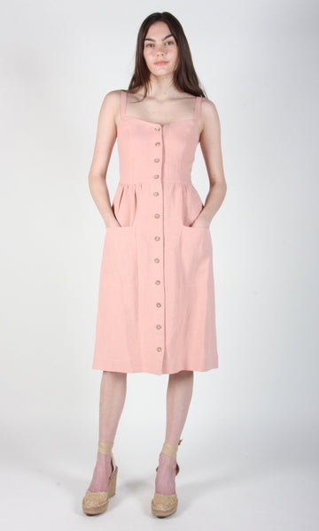 RN1318 - 16 - Thistlebird Dress - Peach