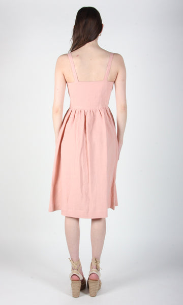 RN1318 - 16 - Thistlebird Dress - Peach
