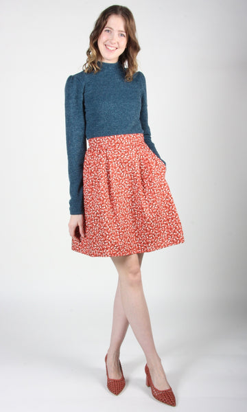 RN1302 - 2 - Akialoa Skirt - Shrooms