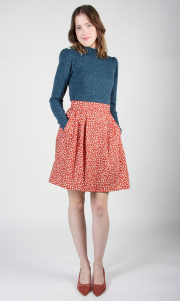 RN1302 - 2 - Akialoa Skirt - Shrooms