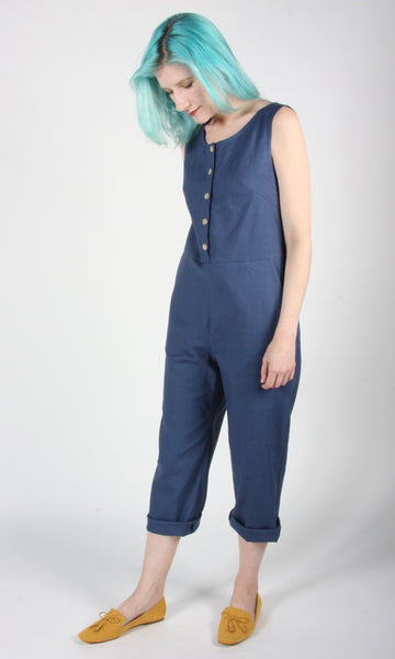 RN873 - 10 - Tropicbird Jumpsuit - Ultramarine