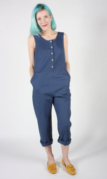 RN873 - 10 - Tropicbird Jumpsuit - Ultramarine