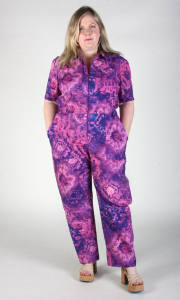 RN1336 - M - Twillick Jumpsuit - McGurple