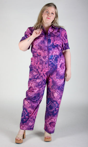 RN1336 - M - Twillick Jumpsuit - McGurple