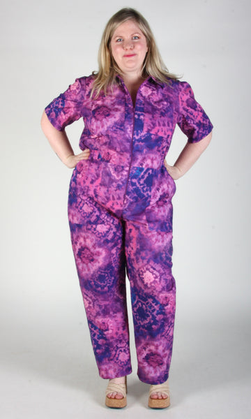 RN1336 - M - Twillick Jumpsuit - McGurple