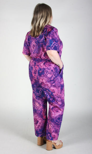 RN1336 - M - Twillick Jumpsuit - McGurple
