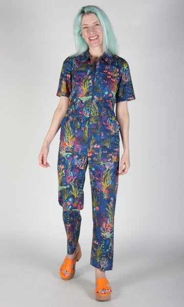 Twillick Jumpsuit - Undersea Gardens